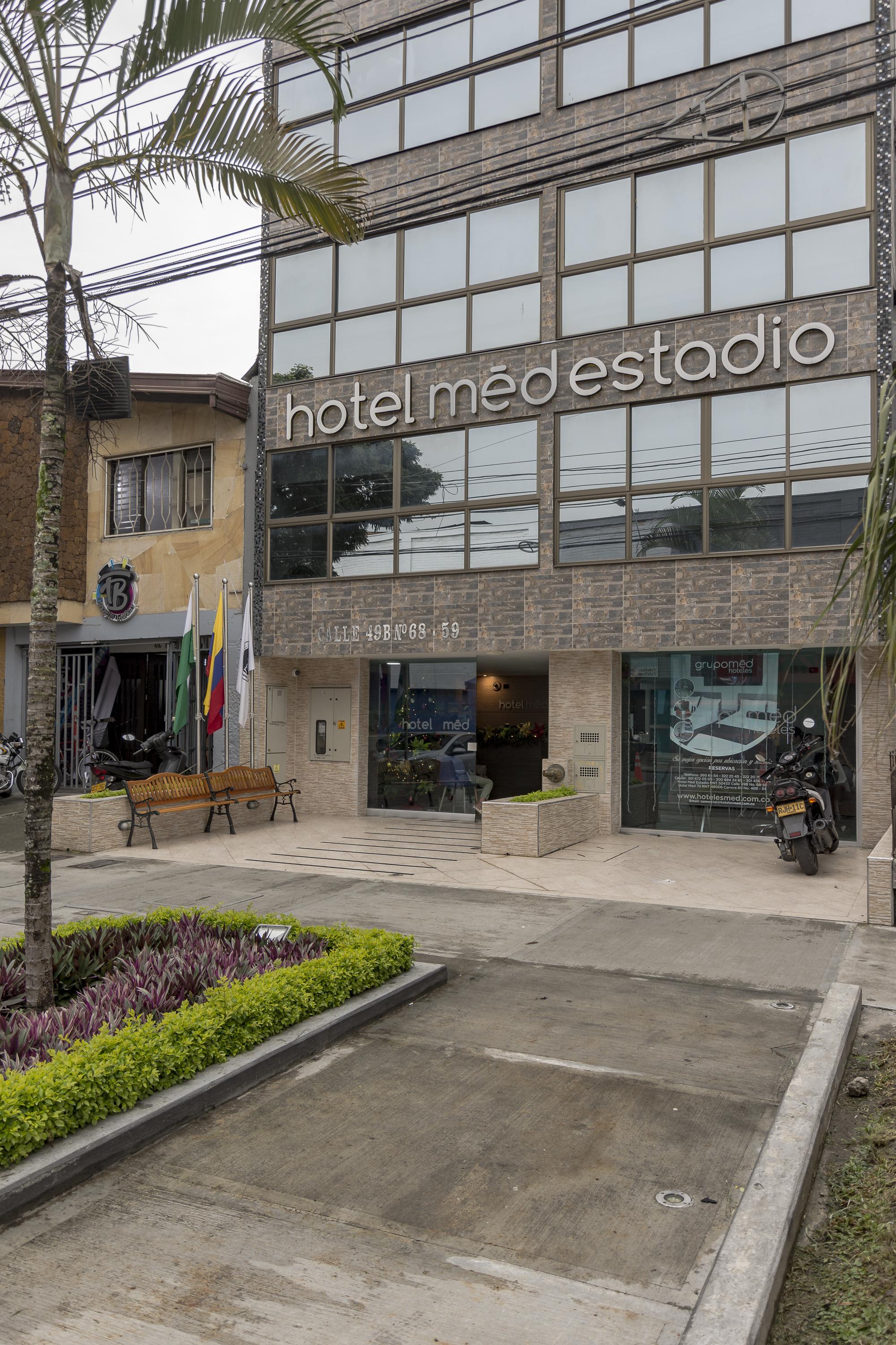 Hotel Med Estadio ميديلين المظهر الخارجي الصورة